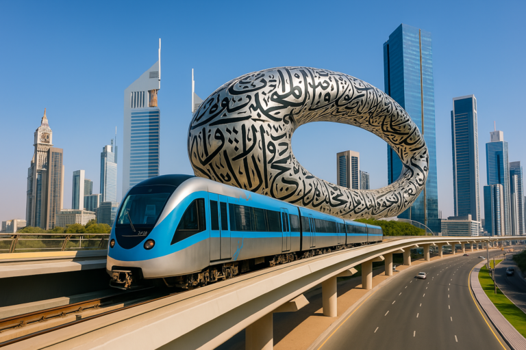 Dubai’s GGICO Metro Station Renamed as Al Garhoud in Latest RTA Update
