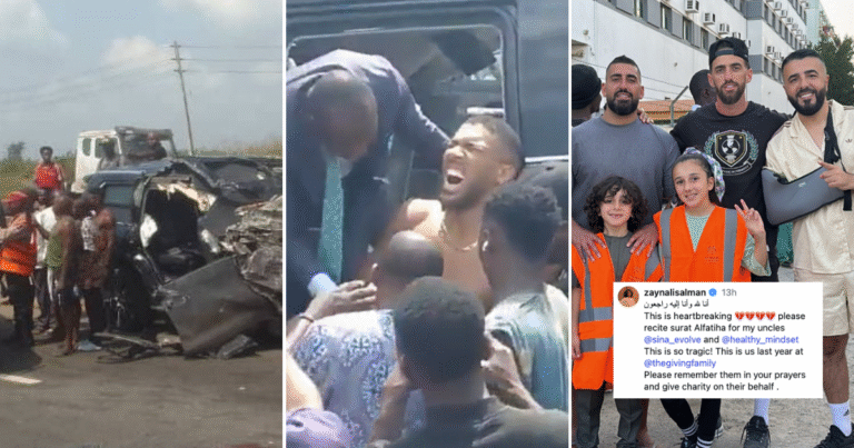 Dubai Pays Tribute After Two Members Of Boxer Anthony Joshua’s Team Die In A Tragic Car Crash