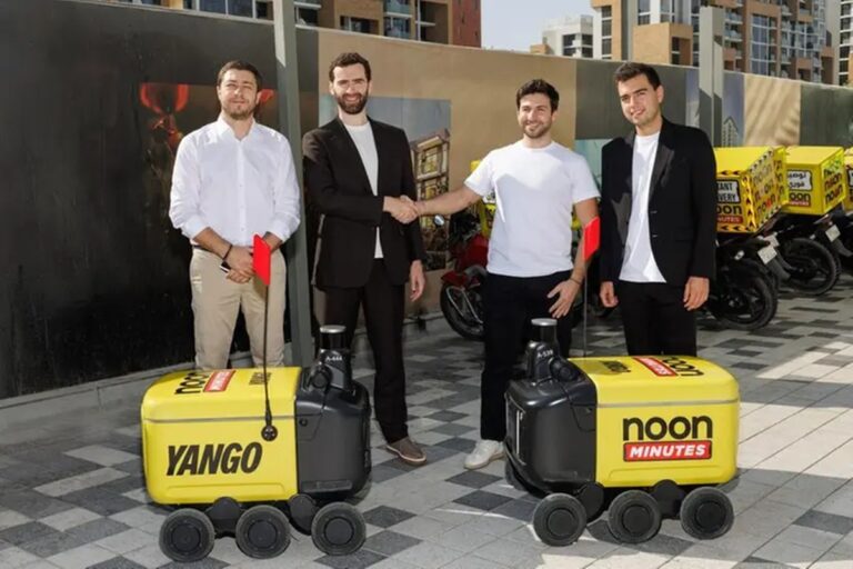Dubai robot deliveries: Noon and Yango launch AI-powered autonomous service
