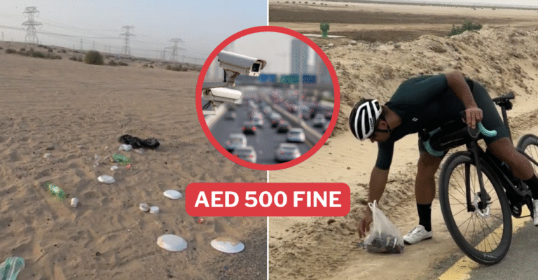 Dubai’s New AI Cameras Can Fine You AED 500 For Littering