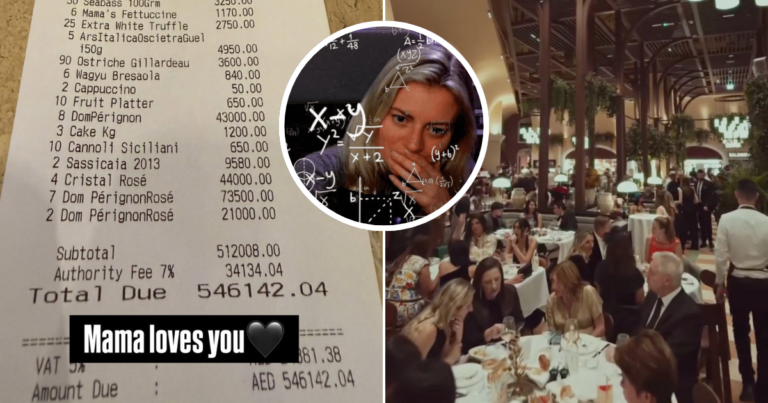 Someone Racked Up A Bill Worth AED 546K At A Dubai Restaurant!